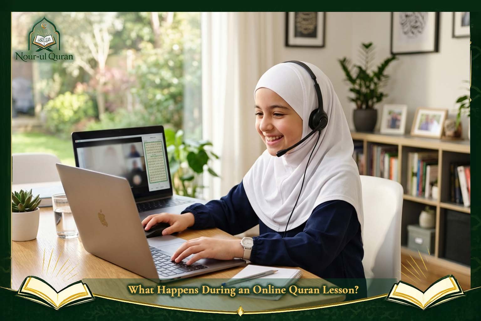 What Happens During an Online Quran Lesson?